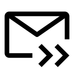 Mail All SVG Icon